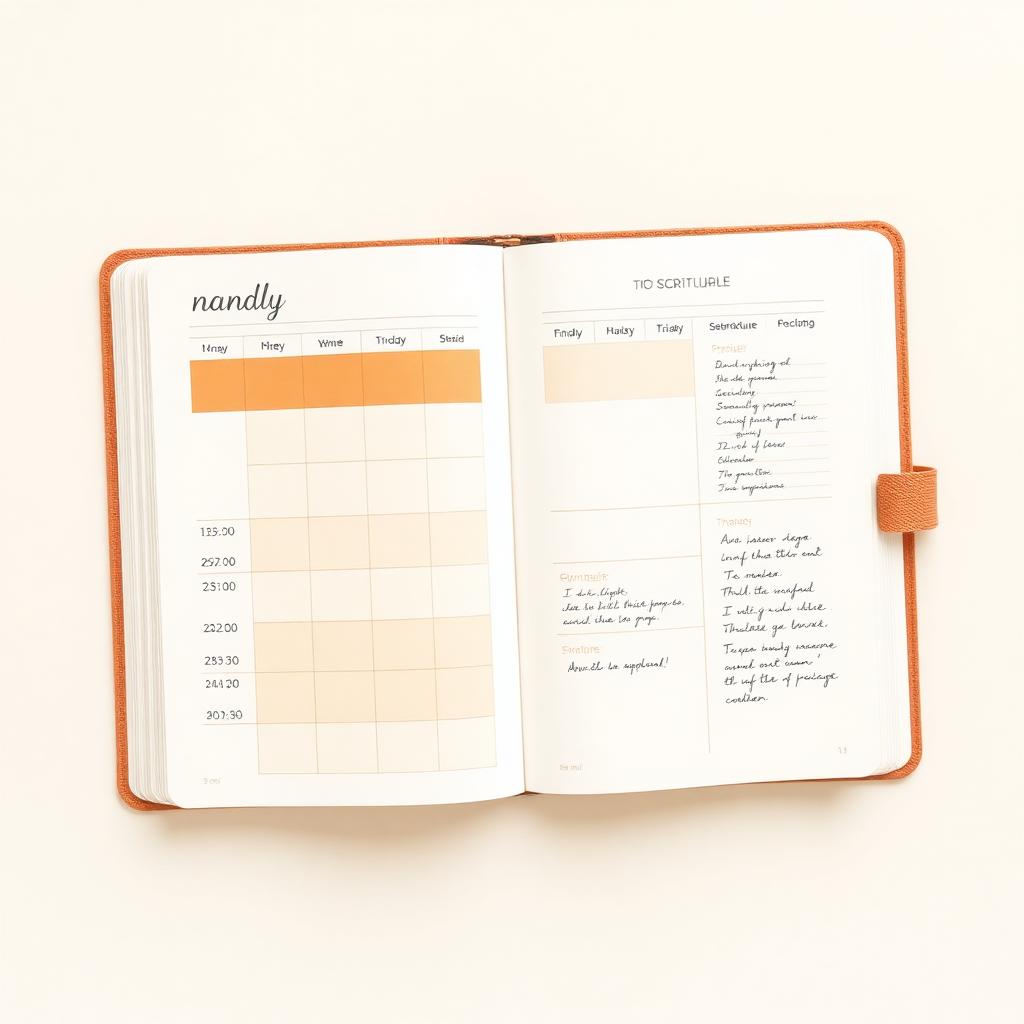 Daily schedule