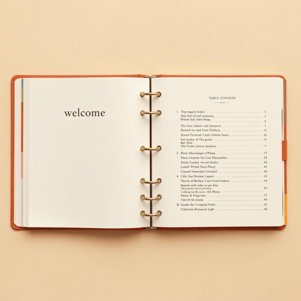 Welcome index page